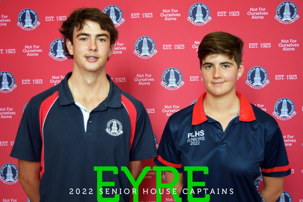 Introducing our 2022 House Captains - Port Lincoln High School