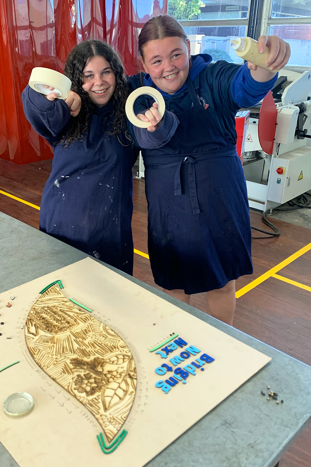 AbbyLee & Ebony Produce Reconciliation Week Artwork Port Lincoln